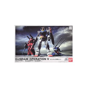 Bandai Gunpla High Grade HGUC 1/144 Gundam Operation V Set di 3