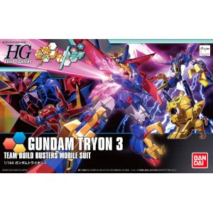 Bandai Gunpla High Grade HGBF 1/144 Gundam Tryon 3