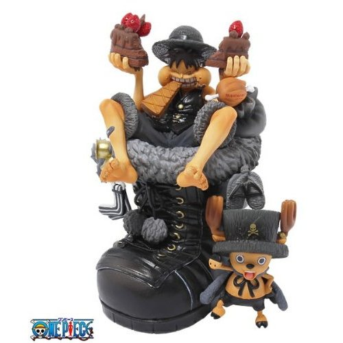 Megahouse One Piece Luffy Log McCoy 01 Mastermind Japan(Aperto)