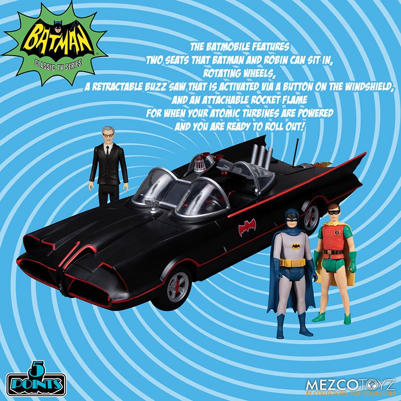Mezco 5 POINTS BATMAN DELUXE BOXED SET
