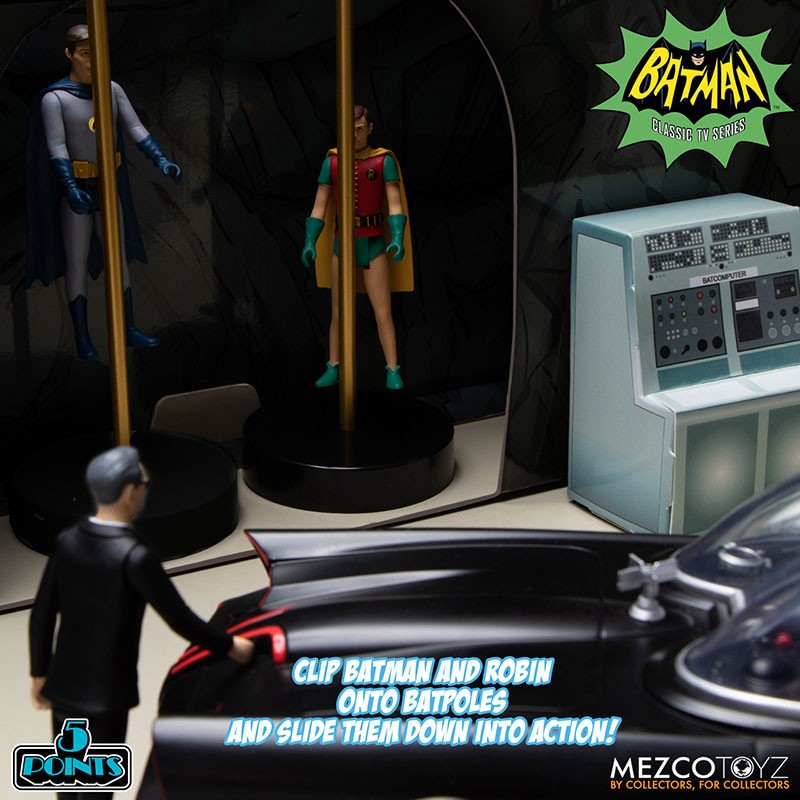 Mezco 5 POINTS BATMAN DELUXE BOXED SET