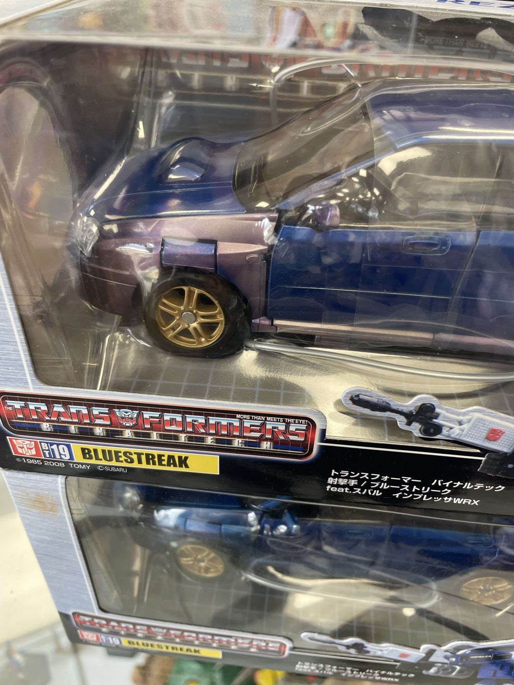 Takaratomy Transformers Binaltech BT-19 Bluestreak feat. Subaru Impreza WRX(Vernice Scolorita)