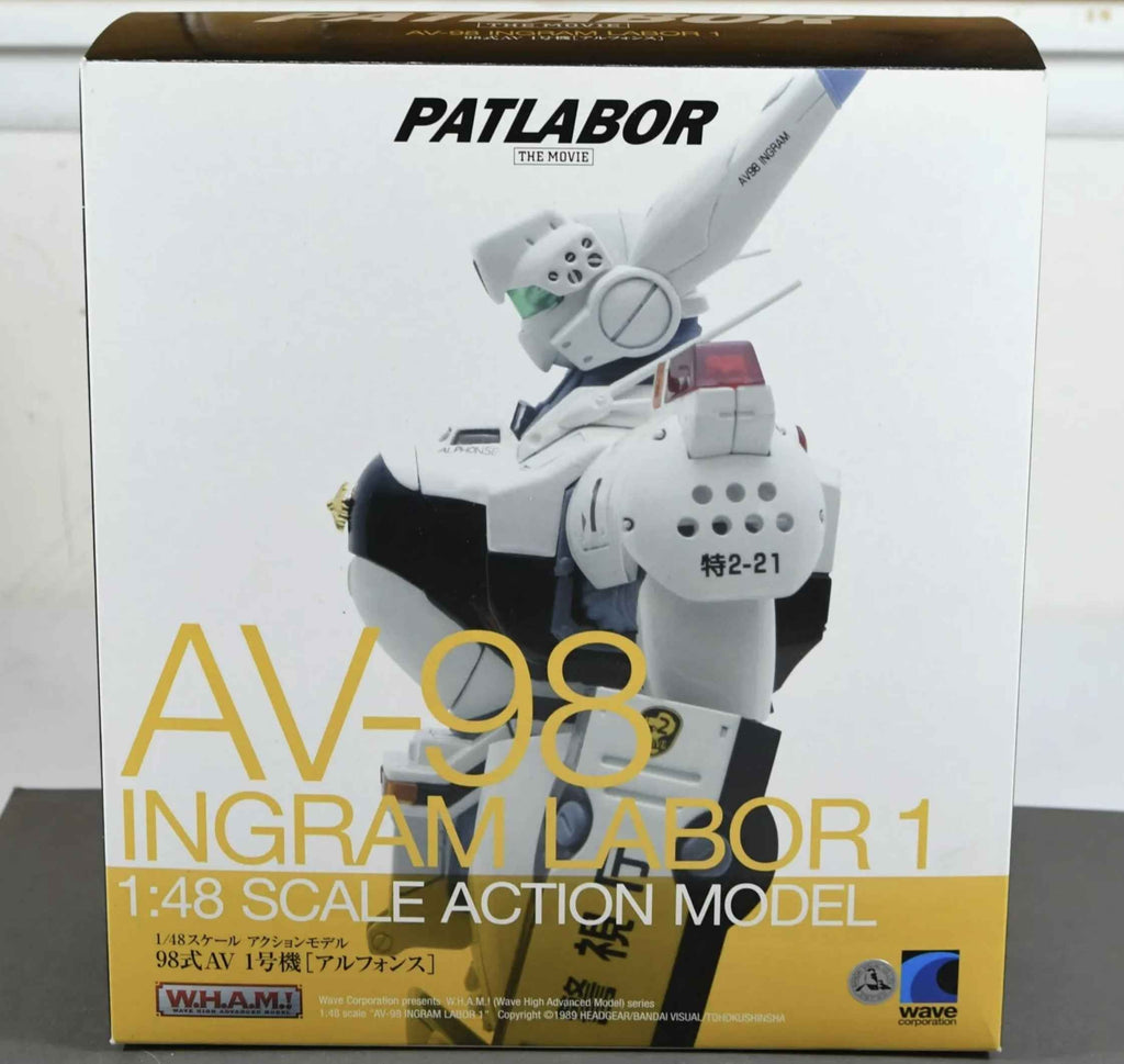 Wave W.H.A.M.! 1/48 Patlabor AV-98 Ingram Labor 1 Alphonse(Aperto Per Controllo)