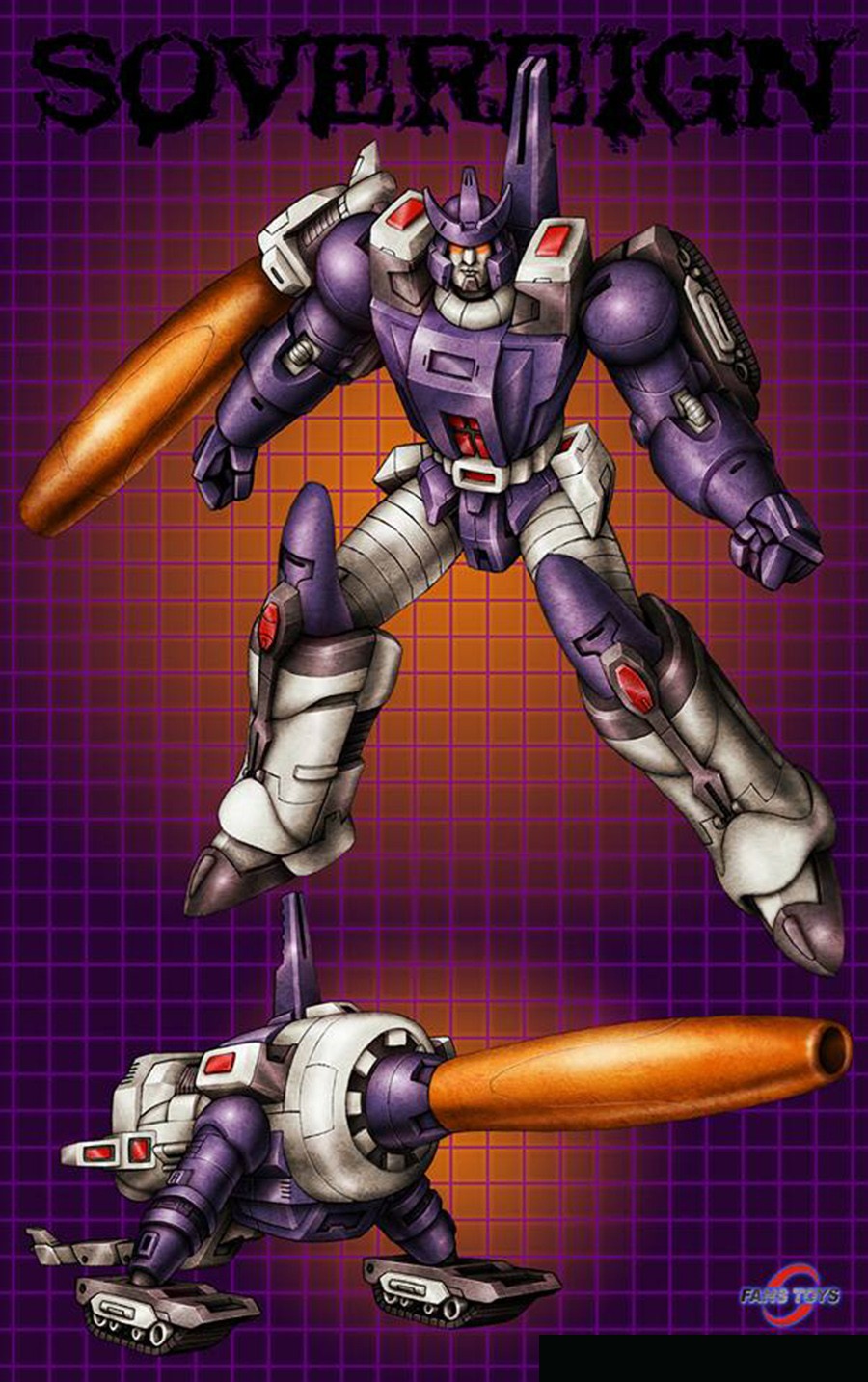 Transformers Fantoys FT-16 Sovereign aka Galvatron