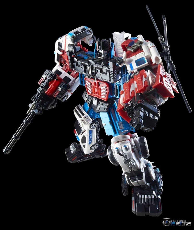 Transformers 3D Party TFC Promethues/Defensor Protectobot Team(Aperto per Controllo)
