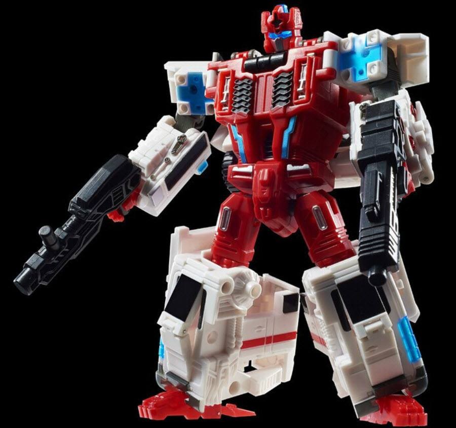 Transformers 3D Party TFC Promethues/Defensor Protectobot Team(Aperto per Controllo)