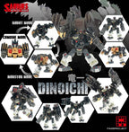 Transformers 3D Party Fansproject Saurus Ryu-Oh aka Dinoking