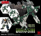Transformers 3D Party Fansproject Saurus Ryu-Oh aka Dinoking