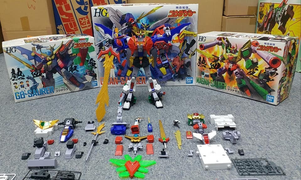 Bandai Plamo High Grade HG 1/300 Eldrean King Gosaurer