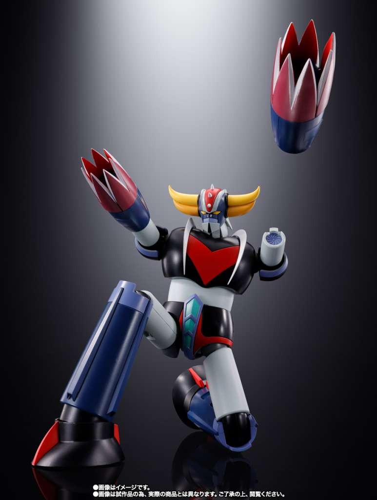 Bandai Soul Of Chogokin GX-76SP Grendizer & GX-76X3 Spacer Full Set DC Anime Color