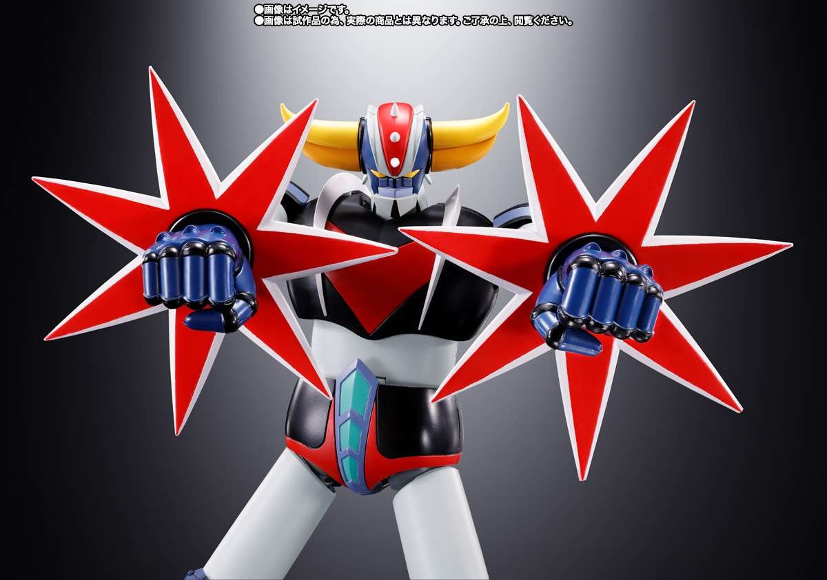 Bandai Soul Of Chogokin GX-76SP Grendizer & GX-76X3 Spacer Full Set DC Anime Color