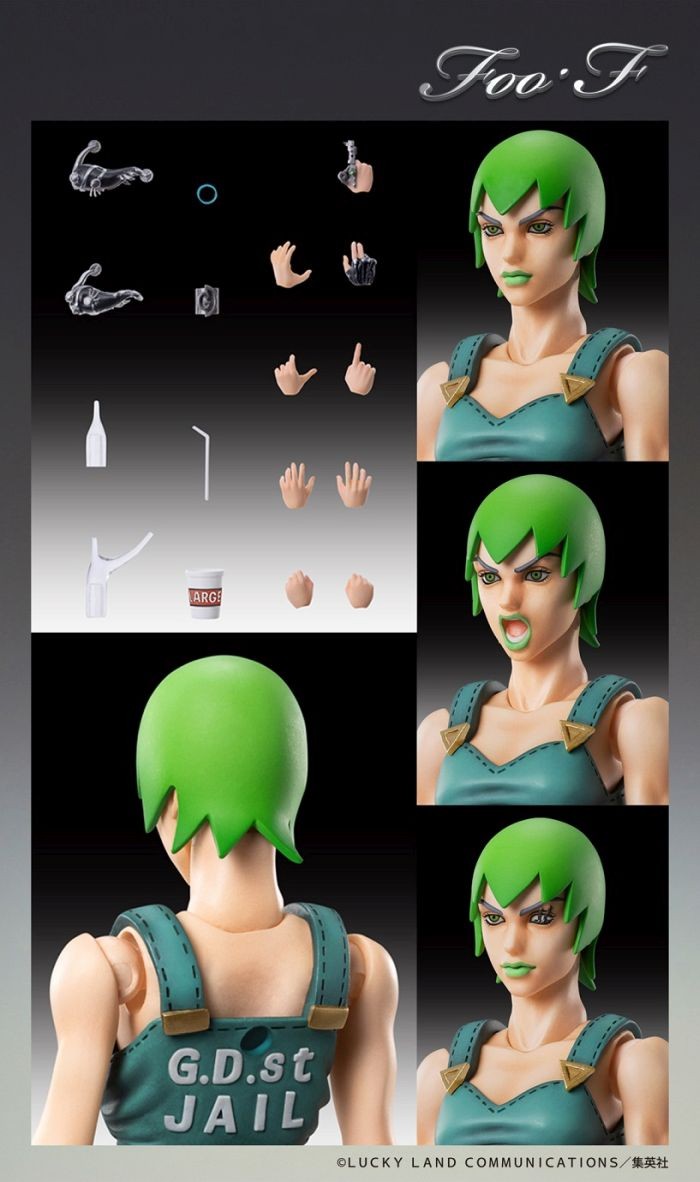 Medicos Chozokado SAS Super Action Statue JOJO'S Bizzarre Adventure S6 Foo Fighters