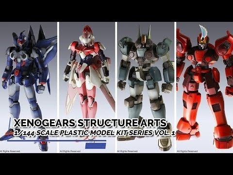 Square Enix Plamo XENOGEARS STRUCTURE ARTS VOL. 1 Model Kit