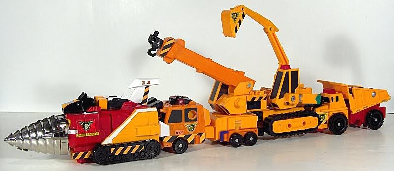 Takara Brave Of Police J-Decker: Super Build Tiger