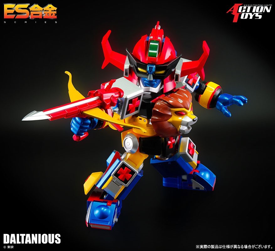 Action Toys ES Gokin ES-21 Mirai Robot Daltanious