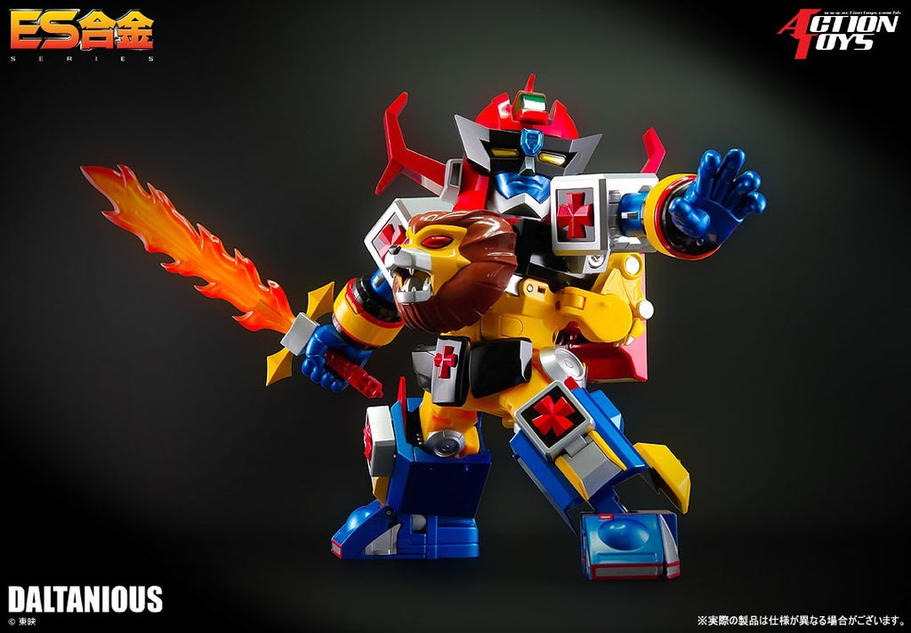 Action Toys ES Gokin ES-21 Mirai Robot Daltanious