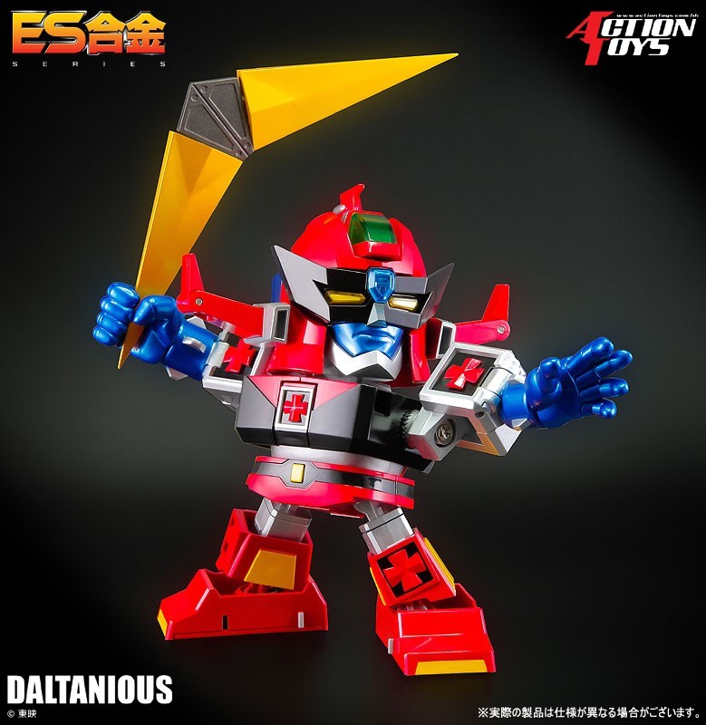 Action Toys ES Gokin ES-21 Mirai Robot Daltanious