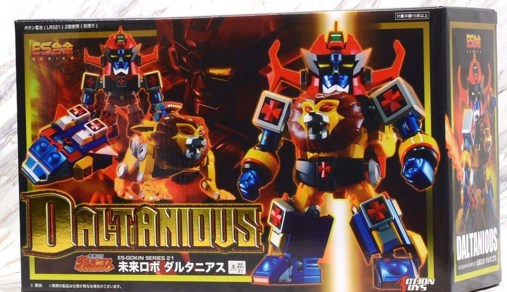Action Toys ES Gokin ES-21 Mirai Robot Daltanious
