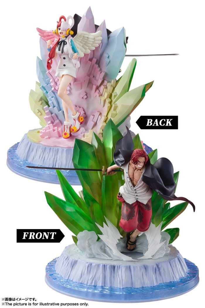 Bandai Figuarts Zero One Piece Shanks & Uta Extra Battle