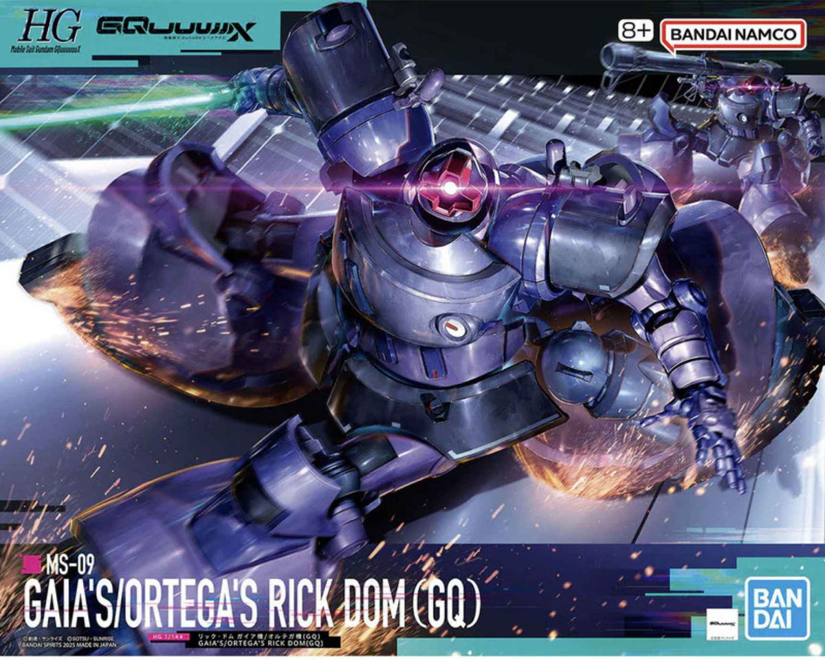 Bandai Gunpla High Grade HG 1/144 Rick Dom Gaia Ortega