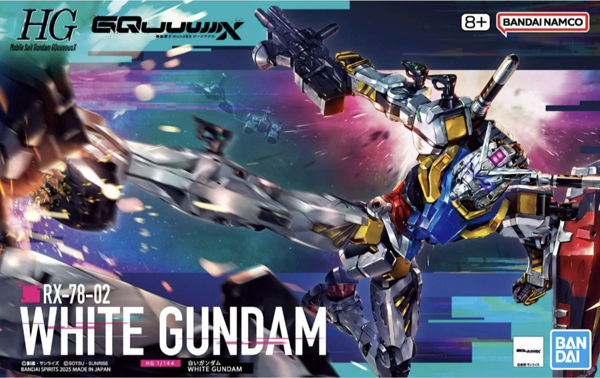 Bandai Gunpla High Grade HG 1/144 White Gundam GQ