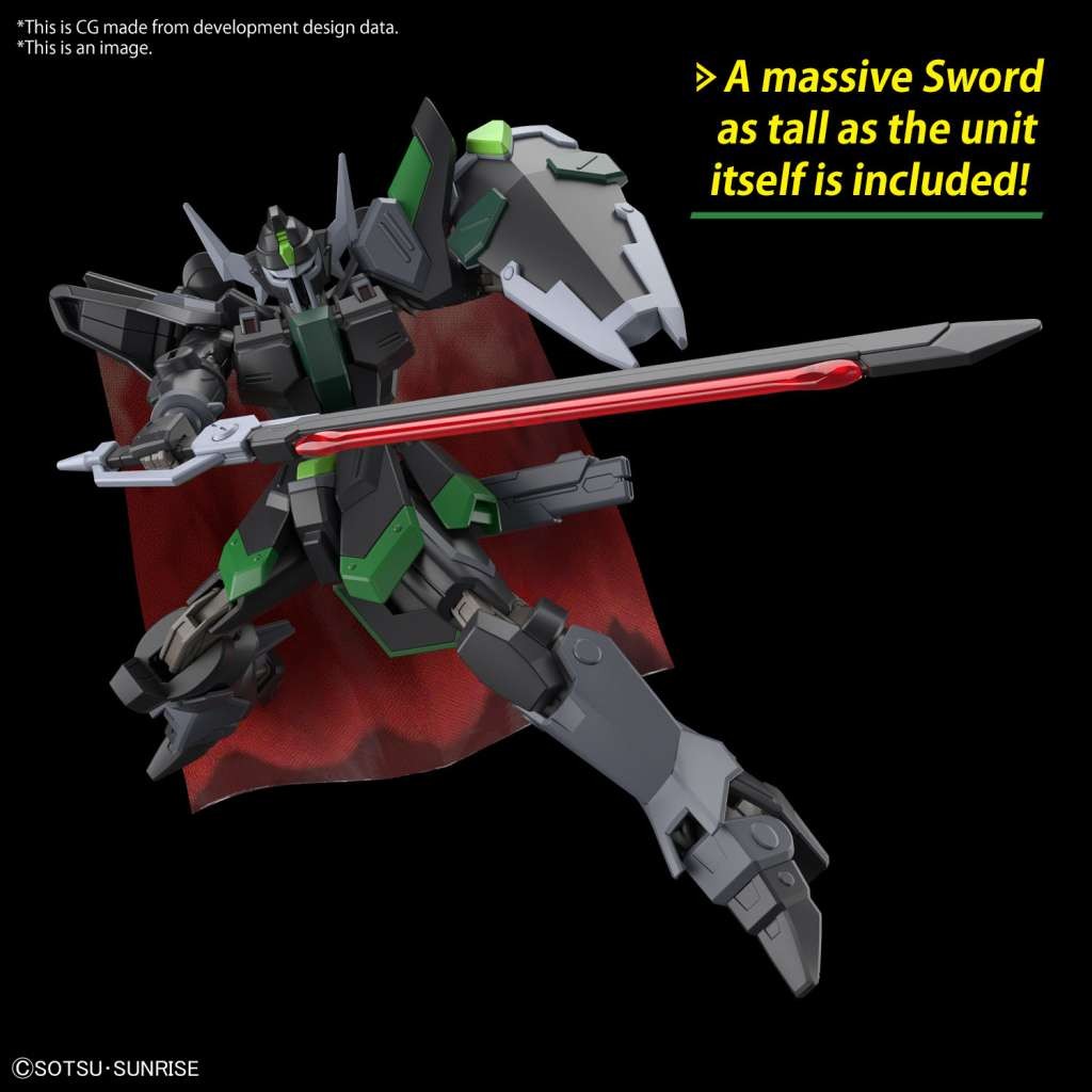 Bandai Gunpla High Grade HGCE 1/144 BLACK KNIGHT SQUAD RUD RO A