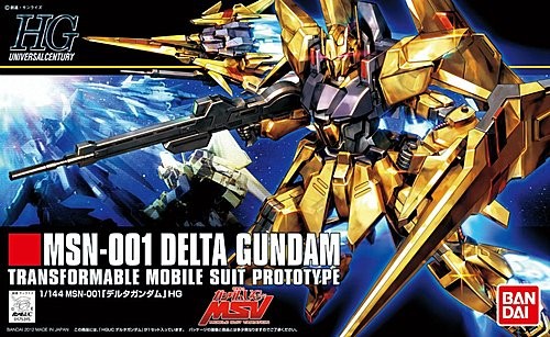 Bandai Gunpla High Grade HGUC 1/144 Gundam Delta