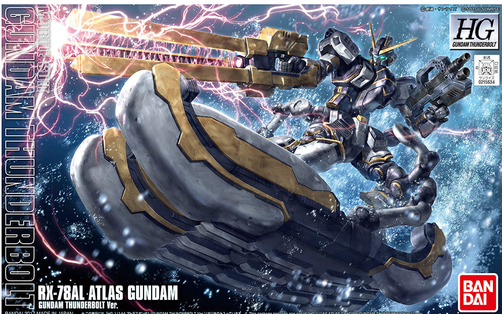 Bandai Gunpla High Grade HGUC 1/144 RX-78AL Gundam Atlas Thunderbolt Anime