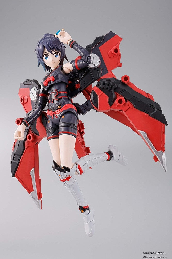 Bandai Plamo High Grade HG x S.H.Figuarts Soryumaru + Tamashii Girl Aoi