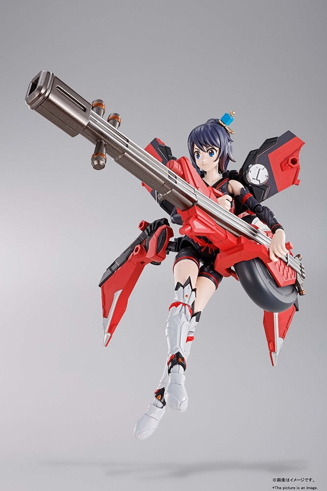 Bandai Plamo High Grade HG x S.H.Figuarts Soryumaru + Tamashii Girl Aoi