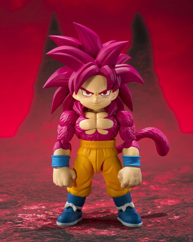 BANDAI S.H.FIGUARTS Dragon Ball Daima Son Goku Mini Super Saiyan 4