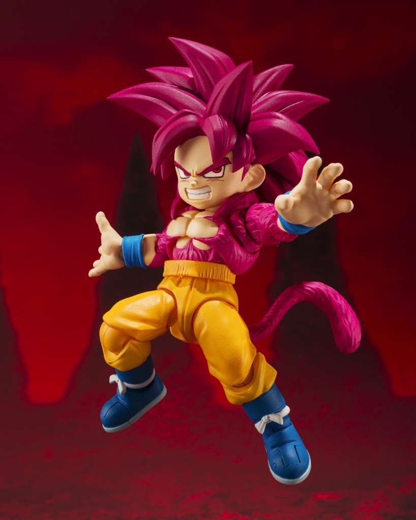BANDAI S.H.FIGUARTS Dragon Ball Daima Son Goku Mini Super Saiyan 4