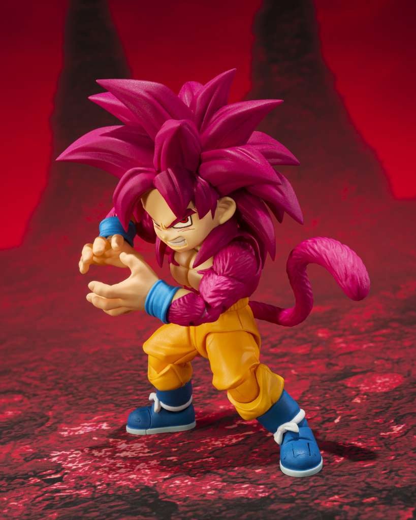 BANDAI S.H.FIGUARTS Dragon Ball Daima Son Goku Mini Super Saiyan 4