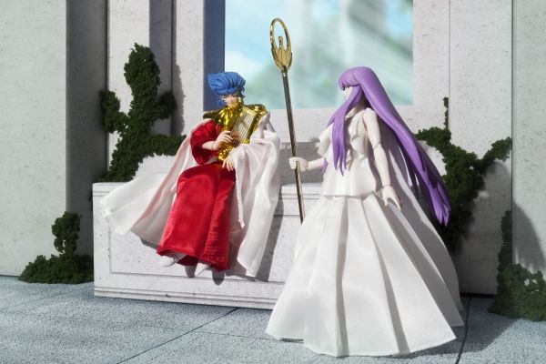 Bandai Saint Seiya Myth Cloth Abel + Athena Plain Cloth Set