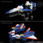 Bandai SMP Super Mini Pla The Brave Fighter of Sun Fighbird Set of 3