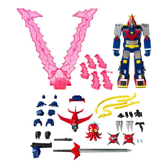 Bandai SMP(SHOKUGAN MODELING PROJECT) Voltes V - V Together Set Exclusive
