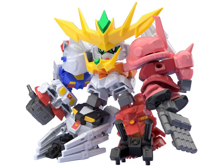 Bandai Super Mini-Pla Gundam Build Divers SD Shock Box