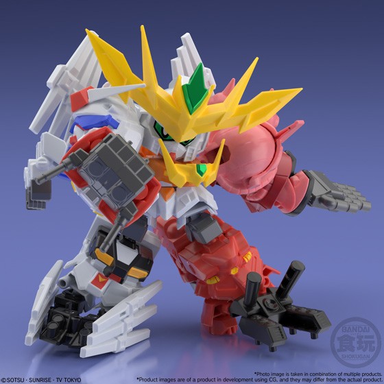 Bandai Super Mini-Pla Gundam Build Divers SD Shock Box