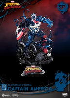 BEAST KINGDOM D-STAGE MAX VENOM CAPTAIN AMERICA 065SP EDITION