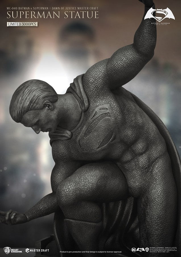 BEAST KINGDOM Master Craft MC-040 Batman vs Superman: Dawn of Justice Superman