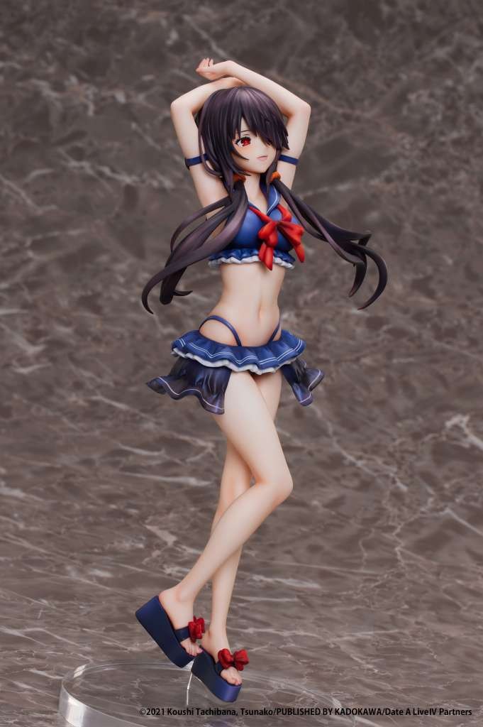 Elcoco Date A Live 4 Kurumi Tokisaki 1/7 Figure 24 cm