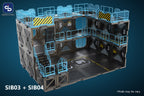Fresh Retro SIB (Scene In Box) Diorama Building Set: SIB04 FORTIFICATIONS TYPE B