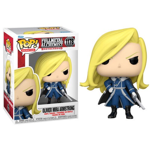 Funko POP Animation Fullmetal Alchemist Brotherhood 1178 Oliver Mira Armstrong