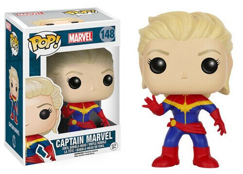Funko POP Marvel 148 Captain Marvel Unmasked