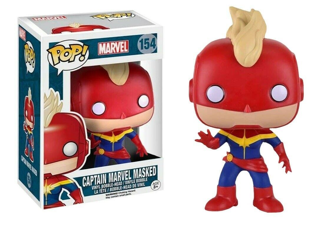 Funko POP Marvel 154 Captain Marvel Masked