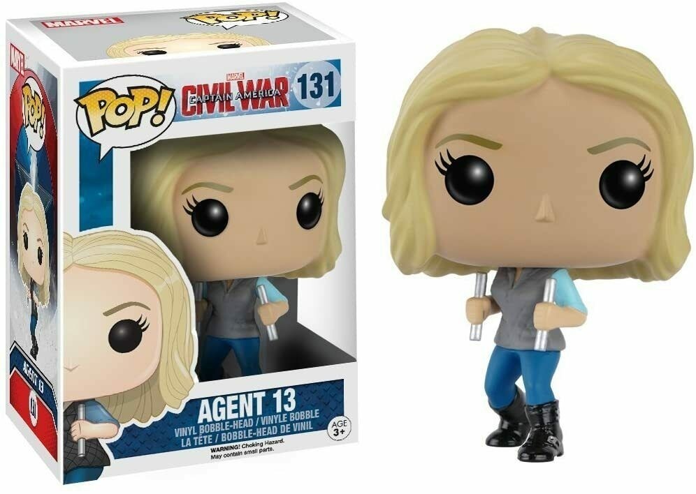 Funko POP Marvel Captain America Civil War 131 Agent 13