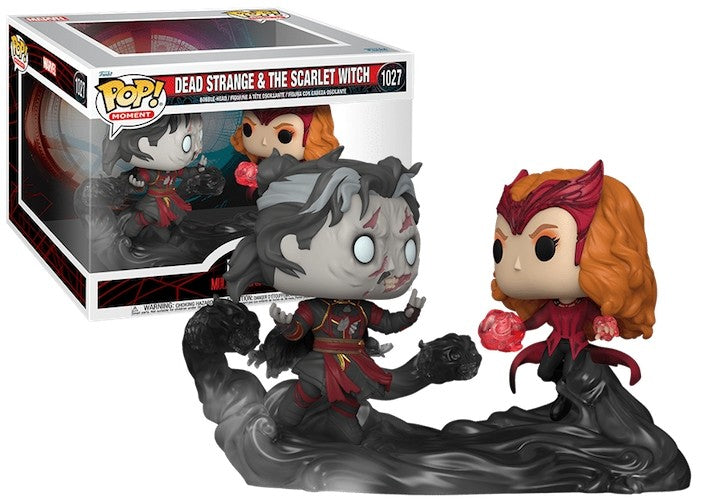 Funko POP Marvel Doctor Strange In The Multiverse Of Madness 1027 Dead Strange & The Scarlet Witch "Movie Moment"