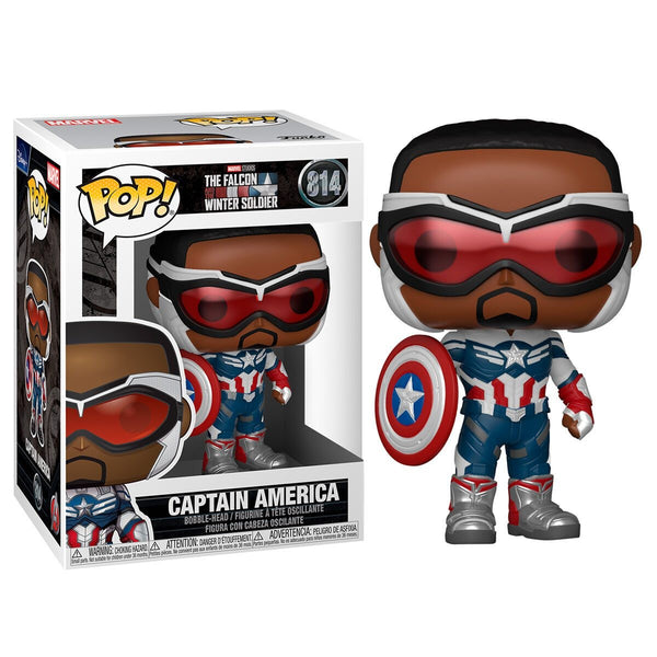 Funko POP Marvel The Falcon & Winter Soldier 814 Captain America