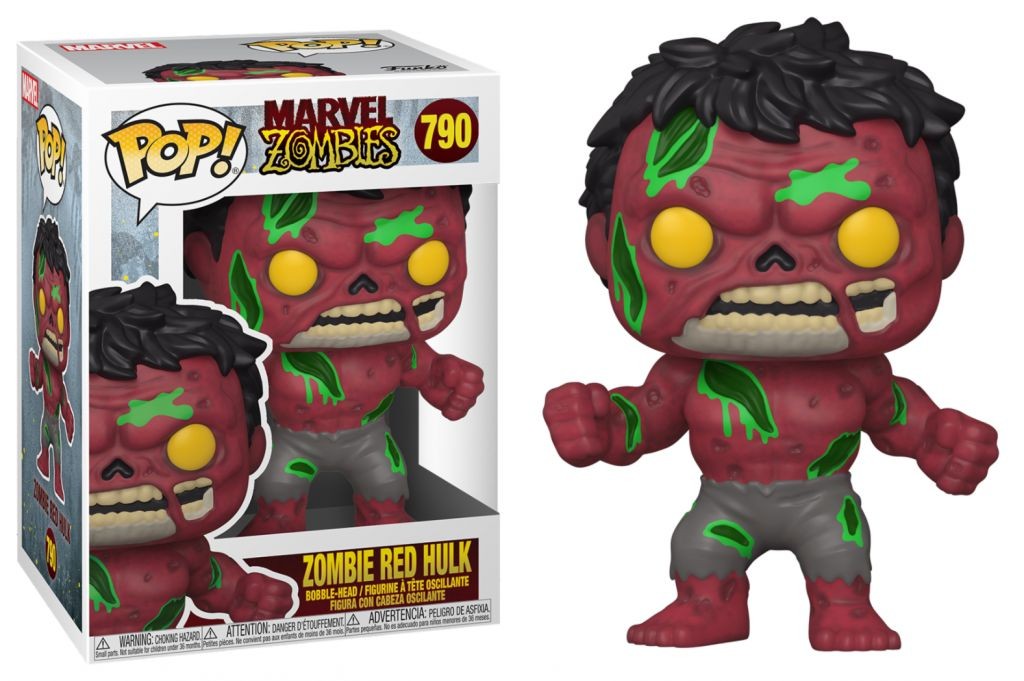 Funko POP Marvel Zombie 790 Zombie Red Hulk
