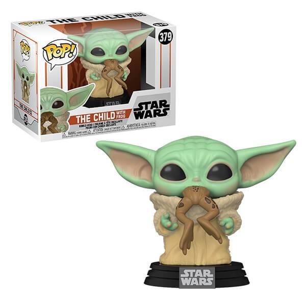Funko POP Star Wars The Mandalorian 379 The Child With Frog